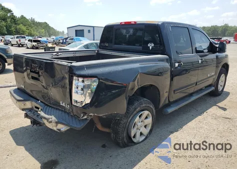 2006 Nissan Titan Xe z USA, uszkodzony, nr VIN 1N6AA07B96N500661